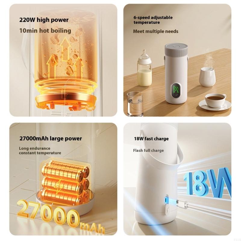 ความร้อนจากนมไร้สาย 350ml กาต้ - Food Storage Technology บทวิจารณ์และราคา