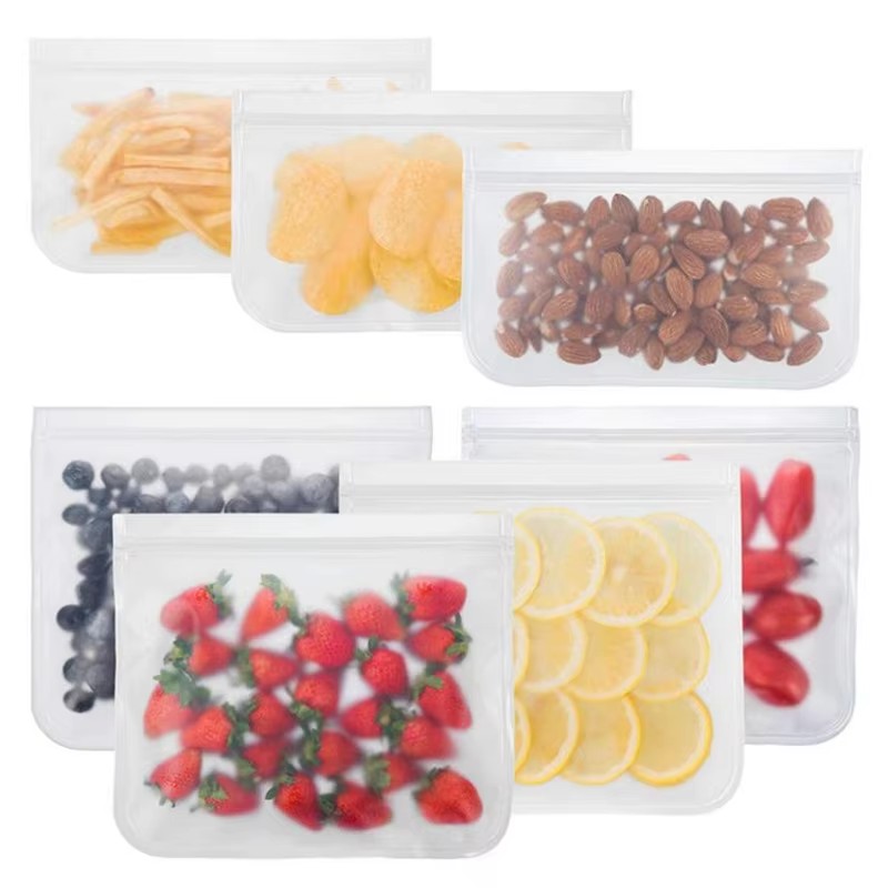 1/2/3/4 ชิ้น ภาชนะเก็บอาหารซิล - Food Storage Silicone Bags บทวิจารณ์และราคา