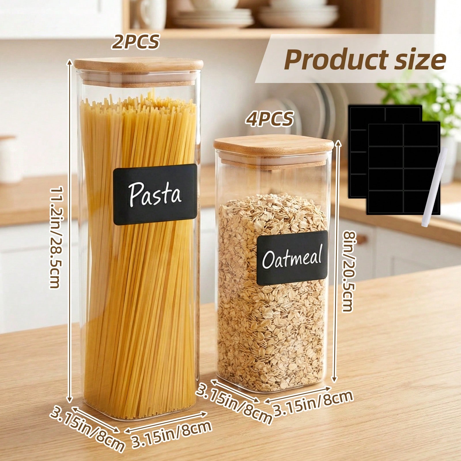 ชุดภาชนะเก็บอาหารแก้วพร้อมฝาปิ - Food Storage Containers Glass บทวิจารณ์และราคา