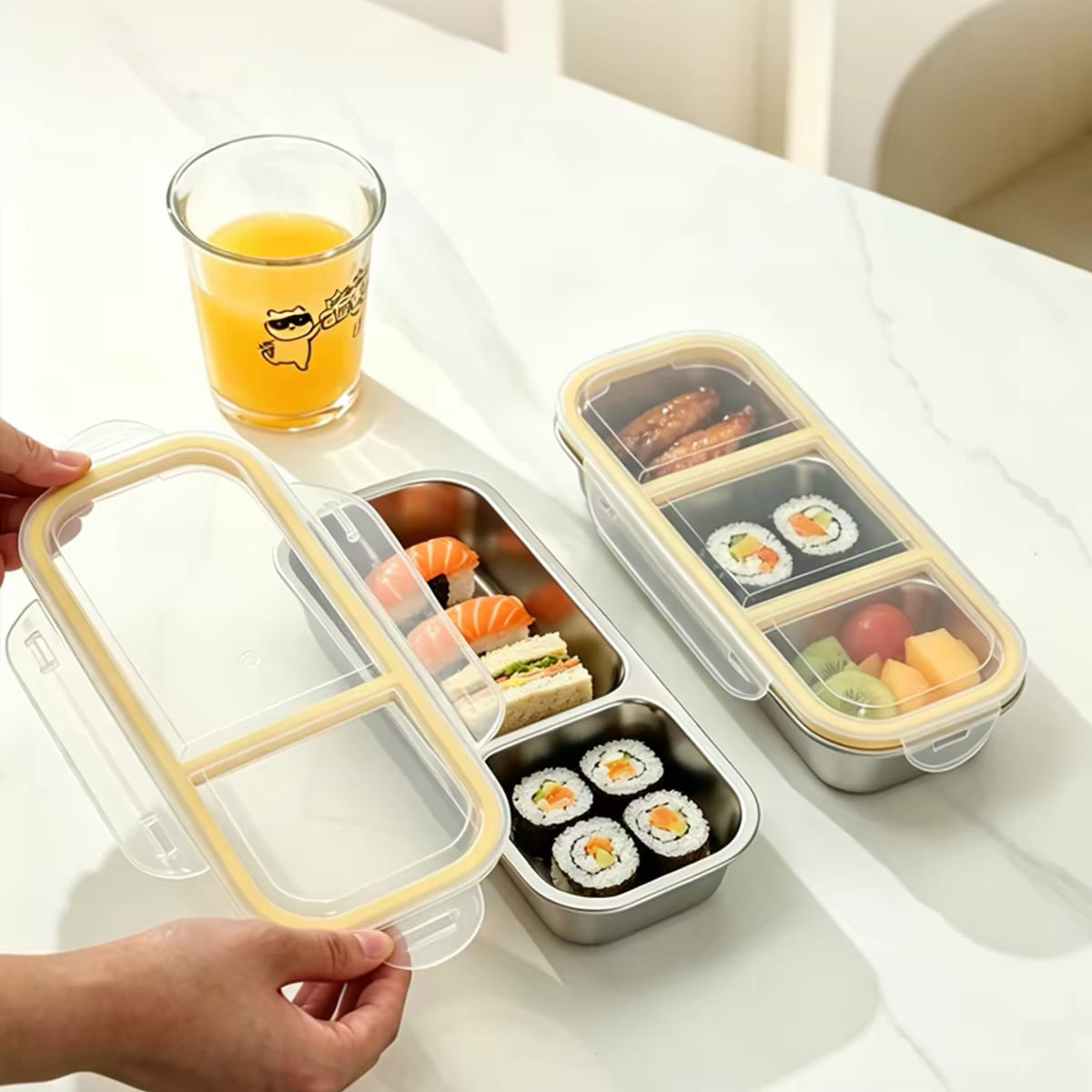 ภาชนะเก็บอาหารสแตนเลสพร้อมฝาปิ - Food Storage Equipment บทวิจารณ์และราคา