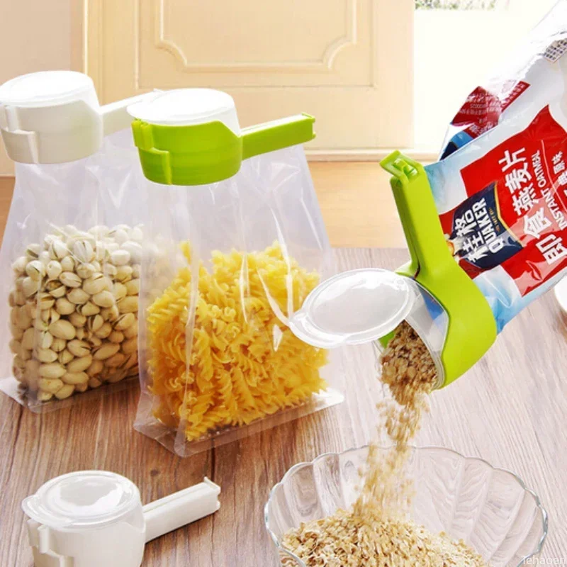 คลิปปิดผนึกถุงอาหารพร้อมช่องเท - Food Storage Plastic Bag บทวิจารณ์และราคา