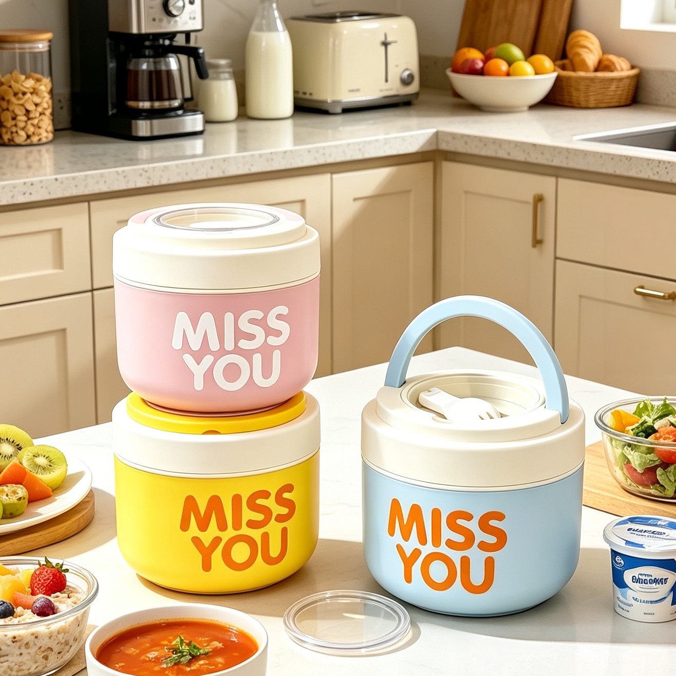 ถ้วยอาหารเช้าสแตนเลส 304 แบบมี - Food Storage Metal Box บทวิจารณ์และราคา