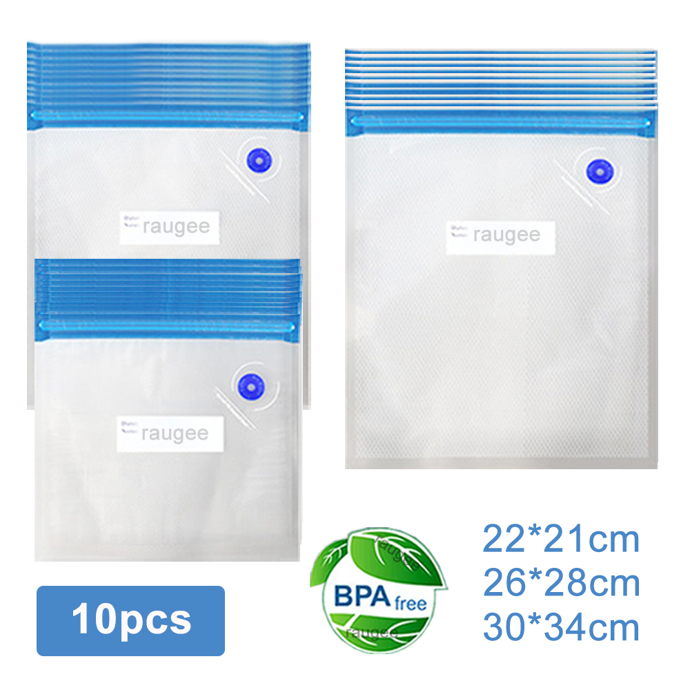 ถุงสูญญากาศ อาหารแบบใช้ซ้ําได้ - Food Storage Vacuum Bags บทวิจารณ์และราคา