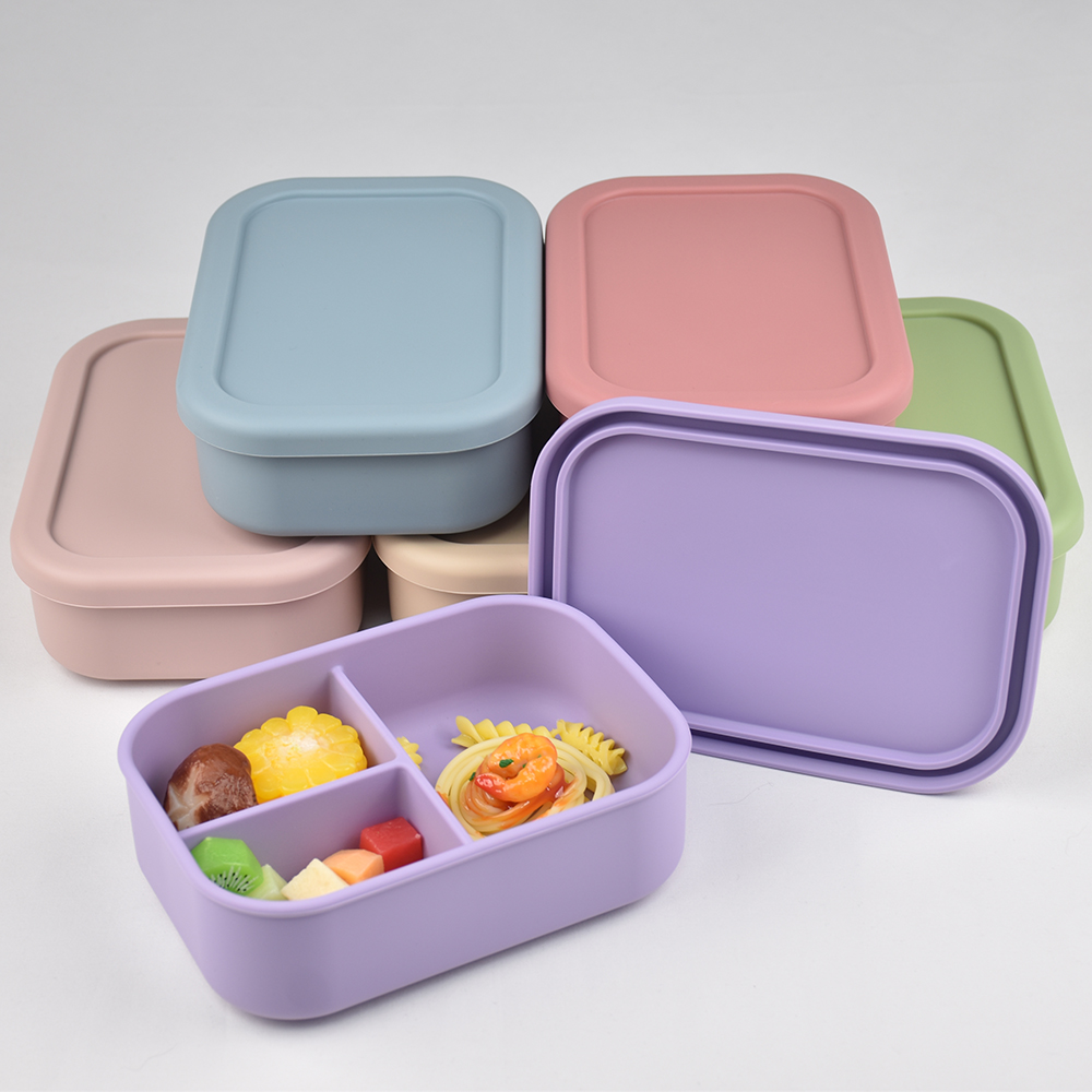 กล่องอาหารกลางวันแบบซิลิโคน 3  - Food Storage 30 Years บทวิจารณ์และราคา