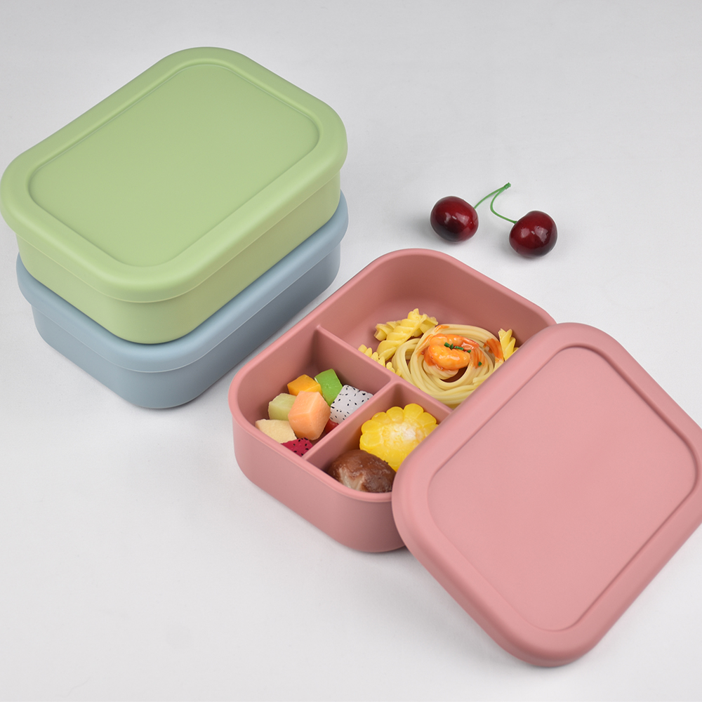 กล่องอาหารกลางวันแบบซิลิโคน 3  - Food Storage 30 Years บทวิจารณ์และราคา
