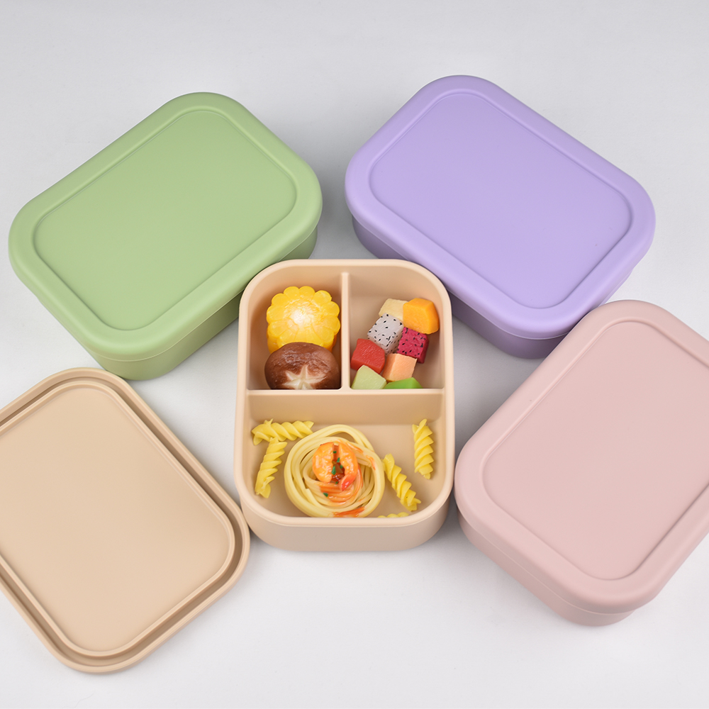 กล่องอาหารกลางวันแบบซิลิโคน 3  - Food Storage 30 Years บทวิจารณ์และราคา