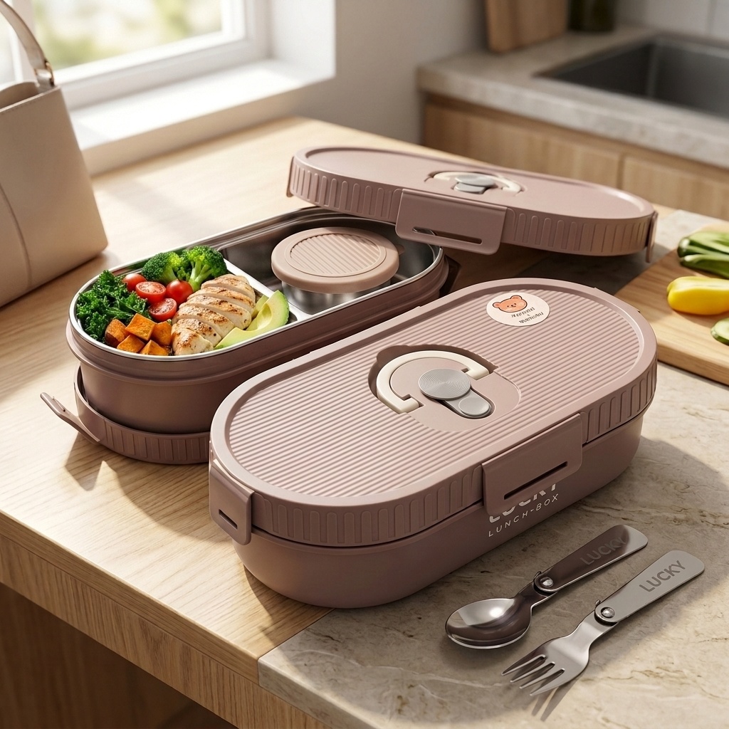กล่องอาหารกลางวันสแตนเลส 304 ส - Food Storage 30 Years บทวิจารณ์และราคา