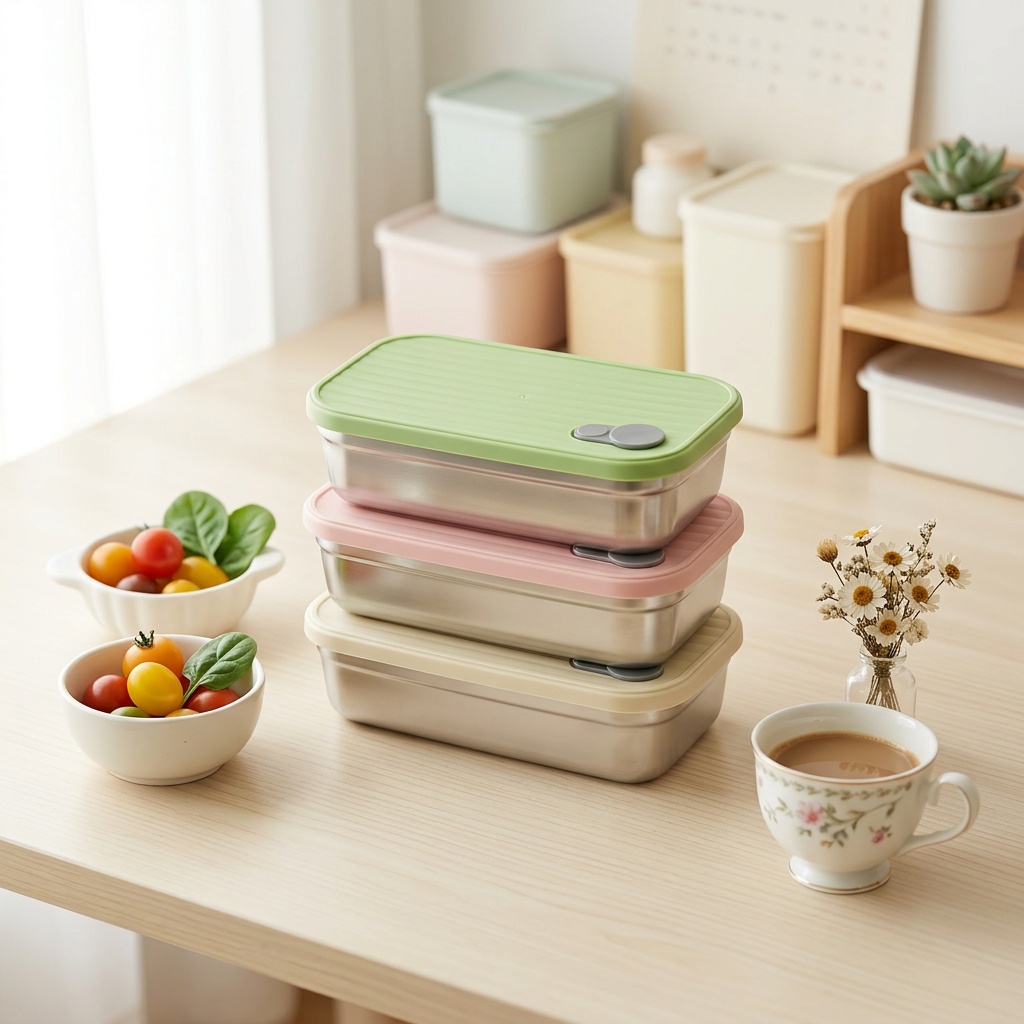 กล่องอาหารกลางวันสแตนเลส กล่อง - Food Storage Underground บทวิจารณ์และราคา
