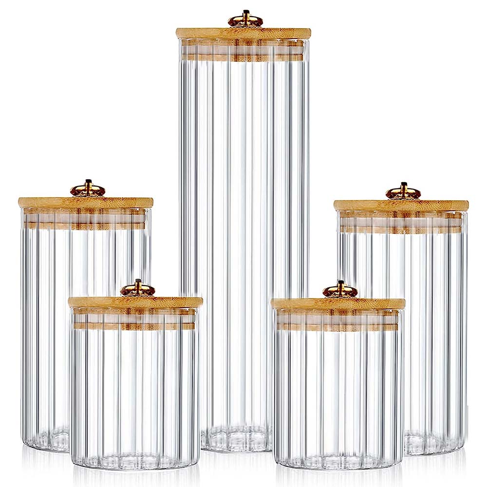 ชุดโหลแก้วเก็บอาหาร 3 ใบ ฝาปิด - Food Storage Set Glass บทวิจารณ์และราคา