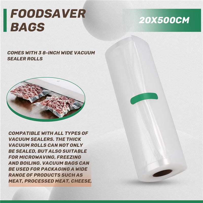 ABVJ-ถุงซีลสูญญากาศแบบม้วน 3 ช - Food Storage Vacuum Bags บทวิจารณ์และราคา