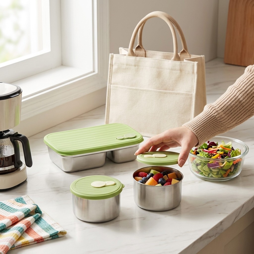กล่องเบนโตะสแตนเลส 304 ใช้กับไ - Food Storage 30 Years บทวิจารณ์และราคา