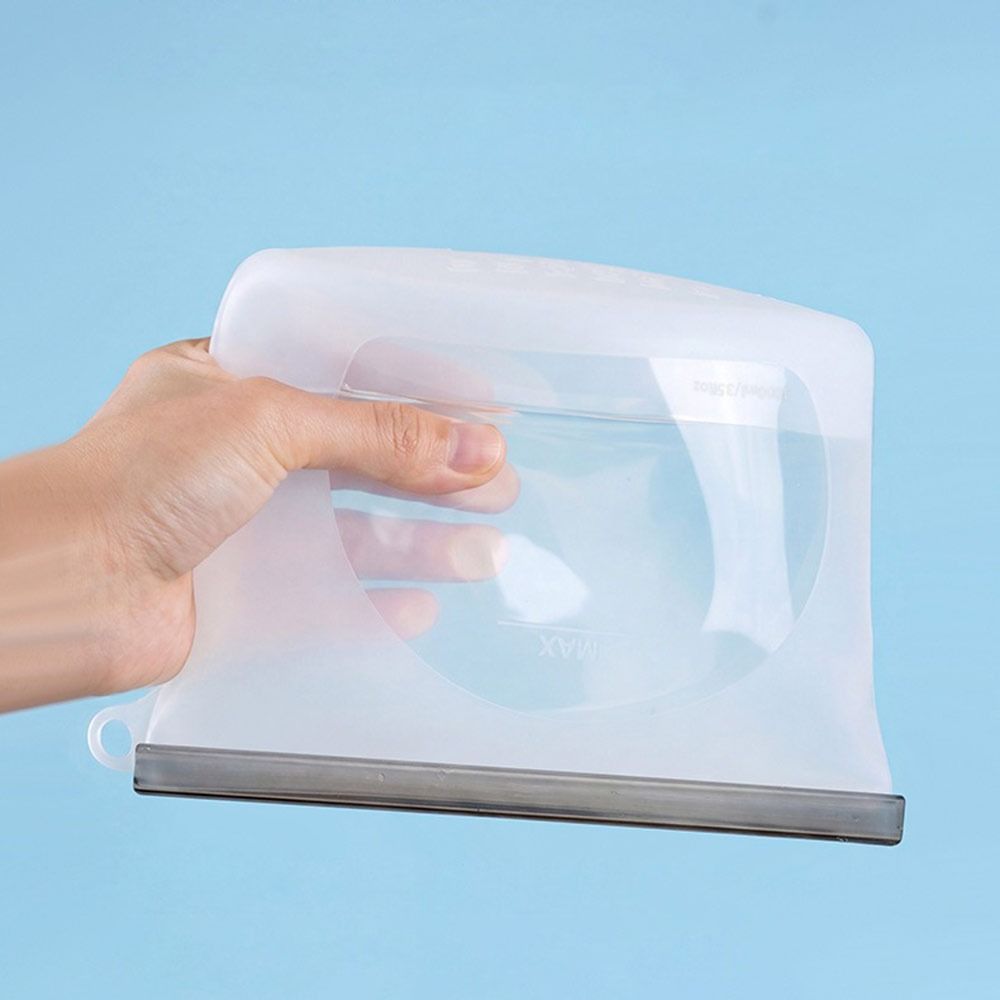 ถุงซิลิโคนถนอมอาหาร ถุงบรรจุภั - Food Storage Zipper Bags บทวิจารณ์และราคา