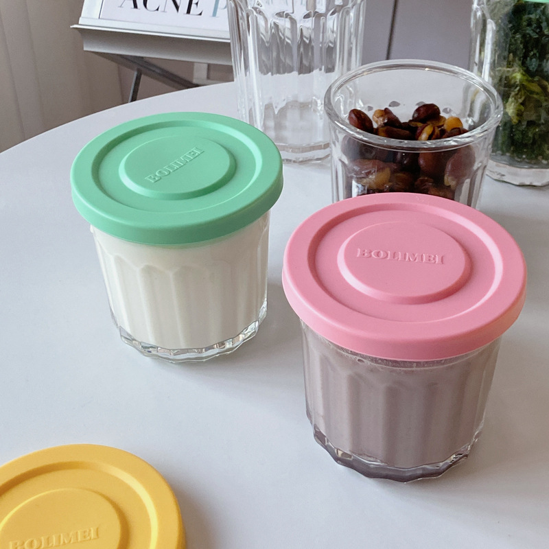 สีแก้วปิดผนึกถังเก็บกล่องขนมขบ - Food Storage Glass Box บทวิจารณ์และราคา