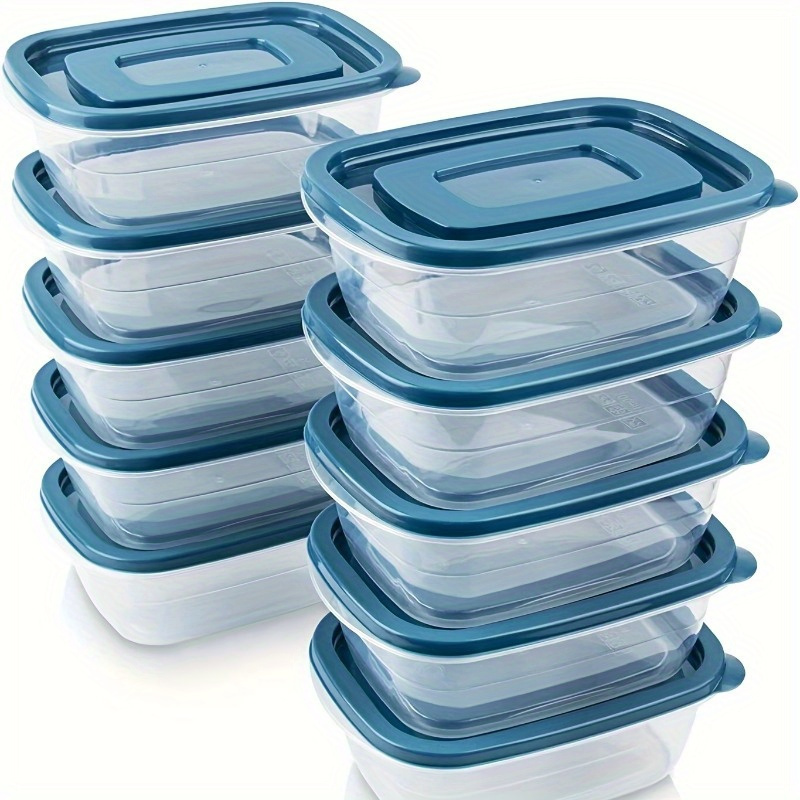 ชุดภาชนะเก็บอาหารพลาสติกใสแบบซ - Food Storage Stackable Containers บทวิจารณ์และราคา