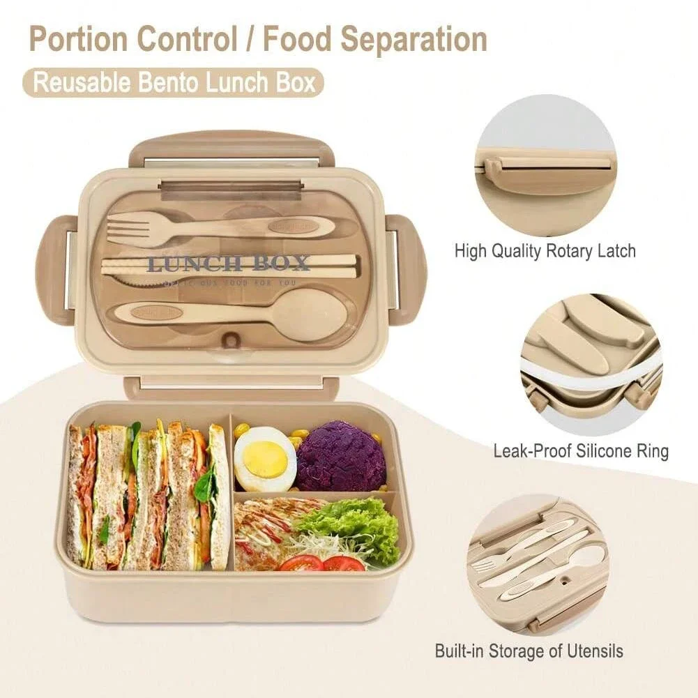 กล่องเบนโตะสำหรับผู้ใหญ่ 3 ช่อ - Food Storage 30 Years บทวิจารณ์และราคา
