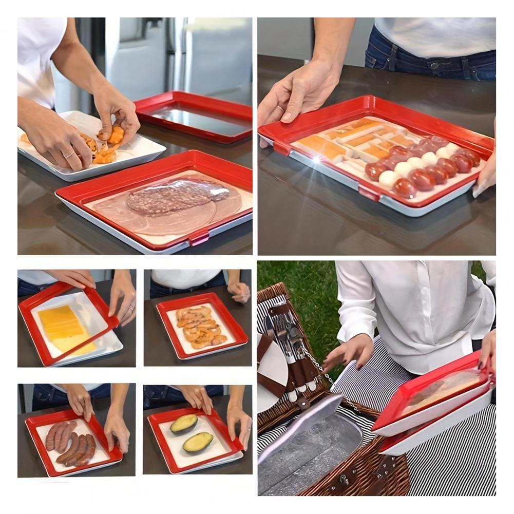 ถาดอาหารทนต่อการแตก เทคโนโลยีถ - Food Storage Technology บทวิจารณ์และราคา