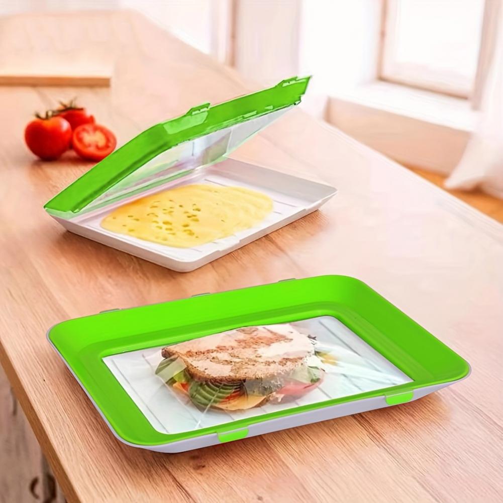 ถาดอาหารทนต่อการแตก เทคโนโลยีถ - Food Storage Technology บทวิจารณ์และราคา