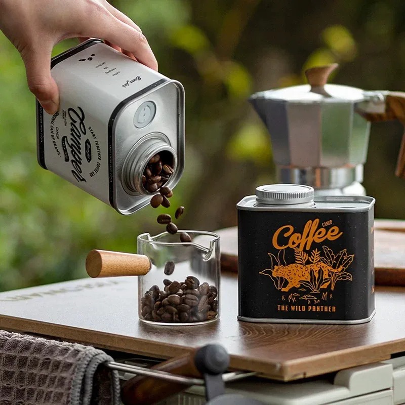 กระป๋องเหล็กเก็บเมล็ดกาแฟสำหรั - Food Storage Metal Box บทวิจารณ์และราคา