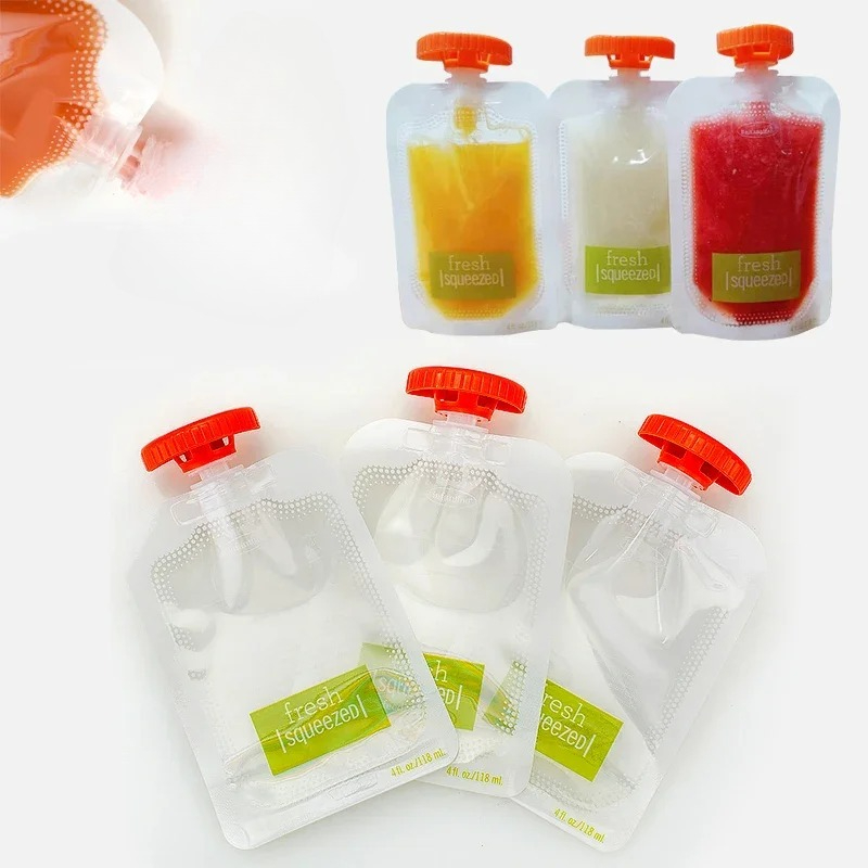 ขายึดป้องกันการบีบกล่องอาหารแล - Food Storage Silicone Bags บทวิจารณ์และราคา