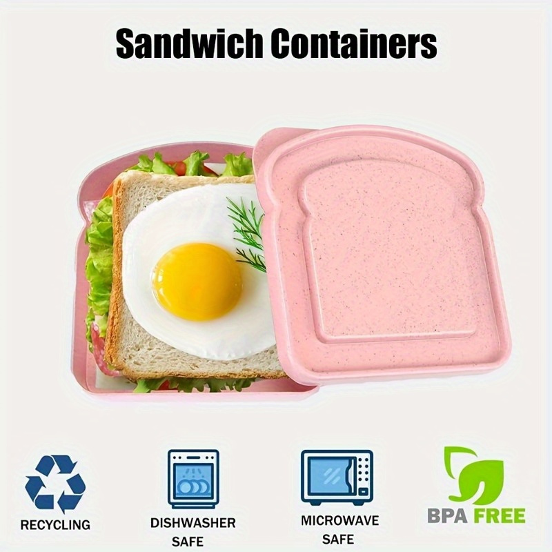 กล่องเบนโตะ 1 ชิ้น, ภาชนะแซนวิ - Food Storage Lunch Box บทวิจารณ์และราคา