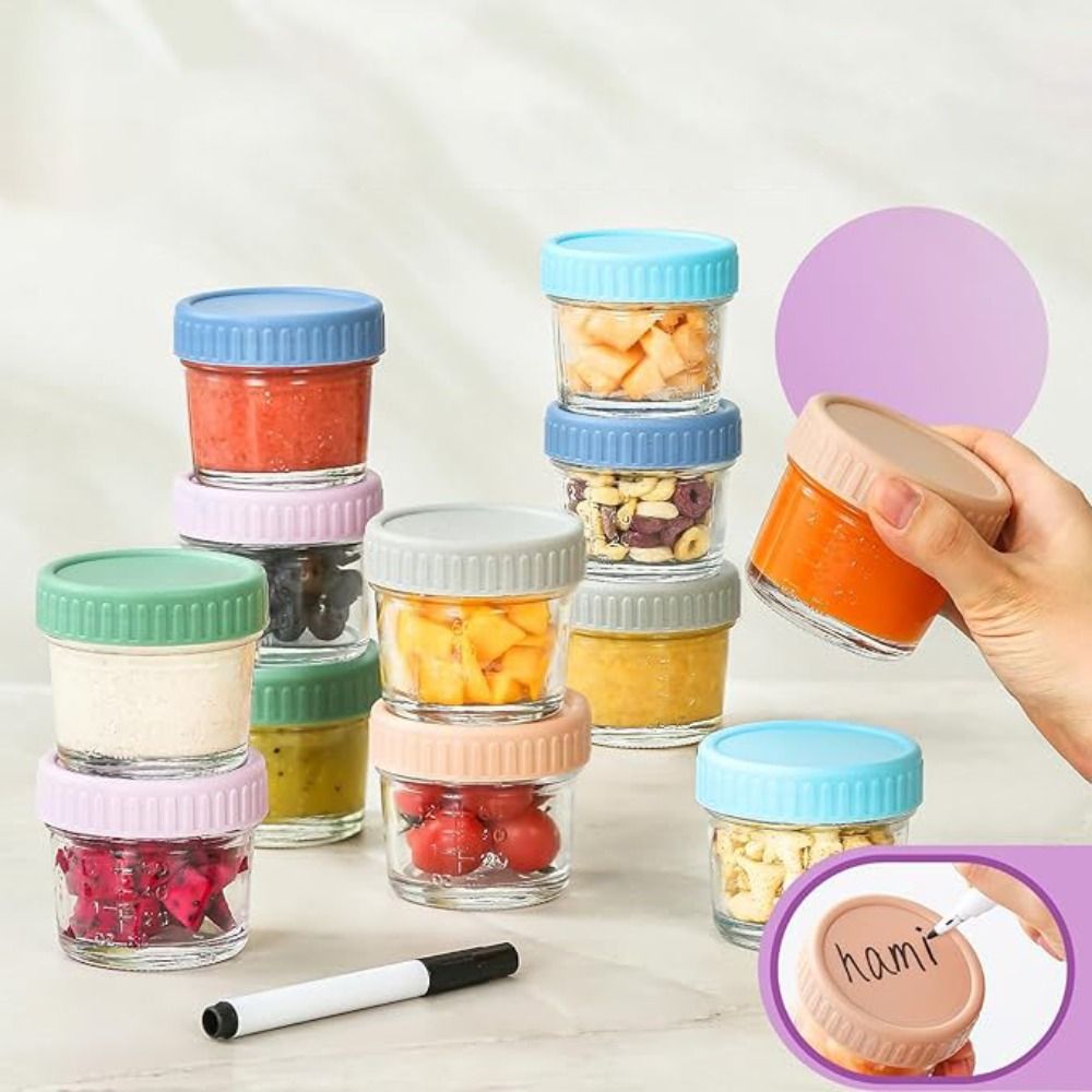 ขวดแก้วเมสัน 6 ชิ้น สำหรับใส่อ - Food Storage Glass Box บทวิจารณ์และราคา