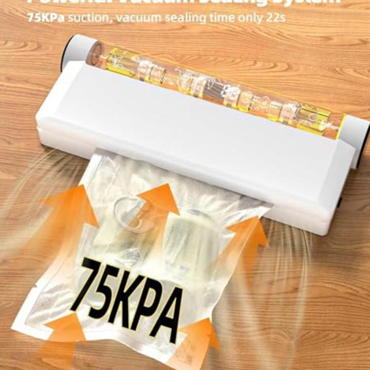 M10K เครื่องซีลสูญญากาศอาหาร,  - Food Storage Vacuum Seal Bags บทวิจารณ์และราคา