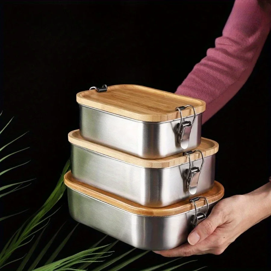 กล่องอาหารกลางวันสแตนเลส 304 ใ - Food Storage Equipment บทวิจารณ์และราคา
