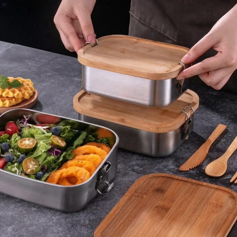 กล่องอาหารกลางวันสแตนเลส 304 ใ - Food Storage Equipment บทวิจารณ์และราคา