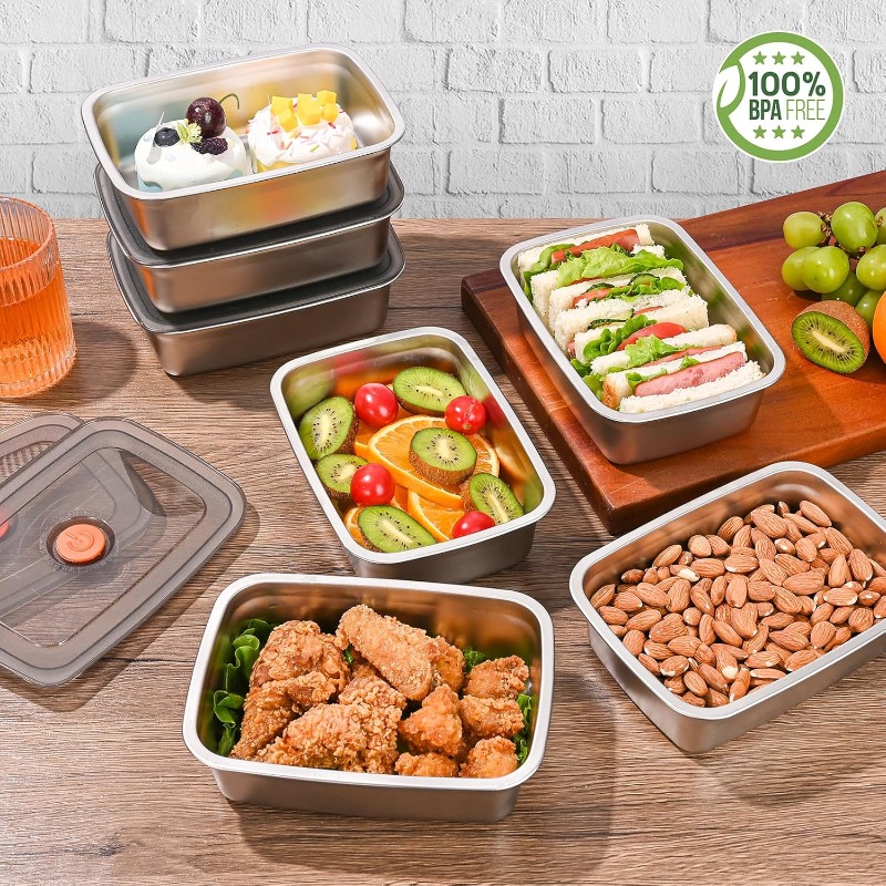 กล่องอาหารกลางวันสแตนเลสขนาดให - Food Storage Underground บทวิจารณ์และราคา