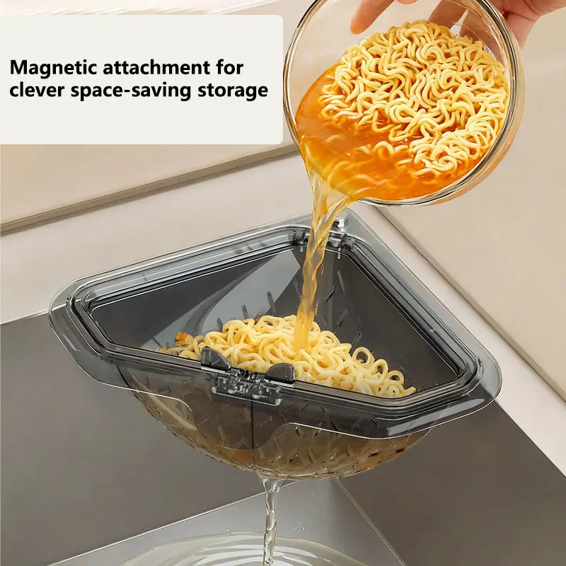 ตะกร้ากรองเศษอาหารแม่เหล็กทรงส - Food Storage Rack For Kitchen บทวิจารณ์และราคา