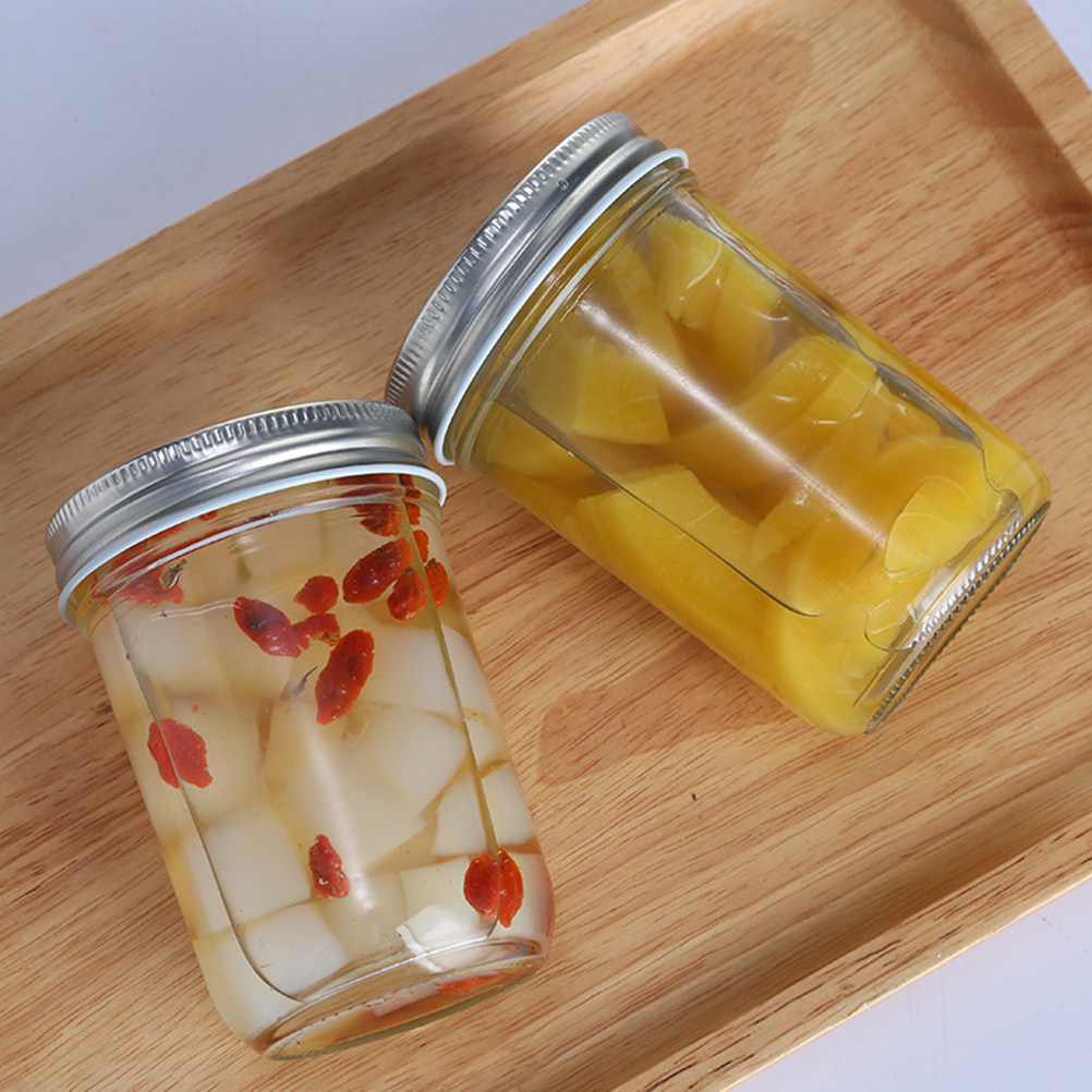ขวดแก้วสำหรับบรรจุแยม 4 ชิ้น ภ - Food Storage Containers Glass บทวิจารณ์และราคา