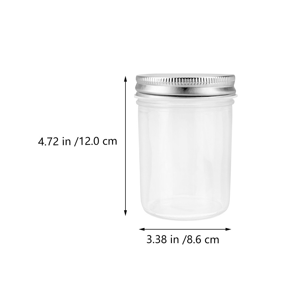 ขวดแก้วสำหรับบรรจุแยม 4 ชิ้น ภ - Food Storage Containers Glass บทวิจารณ์และราคา