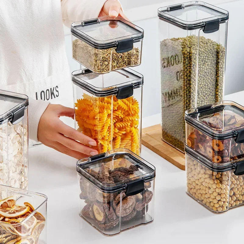 460-1800ml ชุด STACKABLE KITCH - Food Storage Stackable Containers บทวิจารณ์และราคา