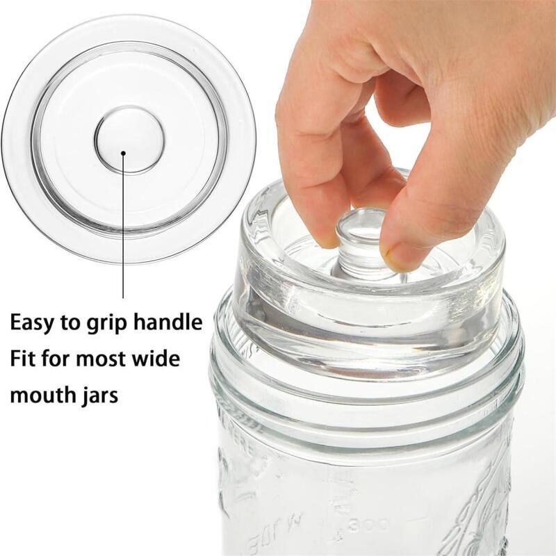 ฝาปิดโหลแก้วปากกว้างสำหรับหมัก - Food Storage Containers Glass บทวิจารณ์และราคา