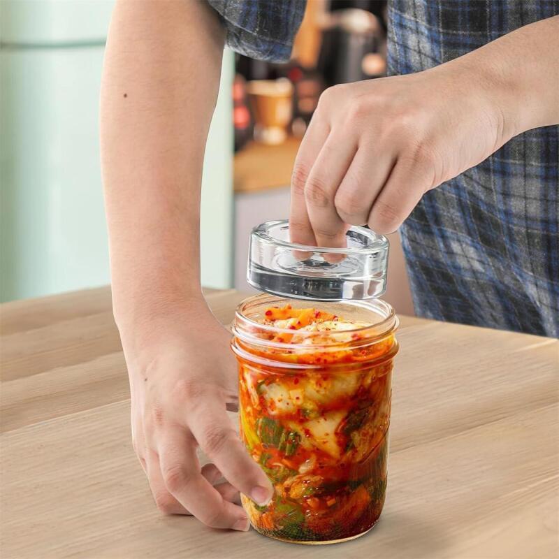 ฝาปิดโหลแก้วปากกว้างสำหรับหมัก - Food Storage Containers Glass บทวิจารณ์และราคา