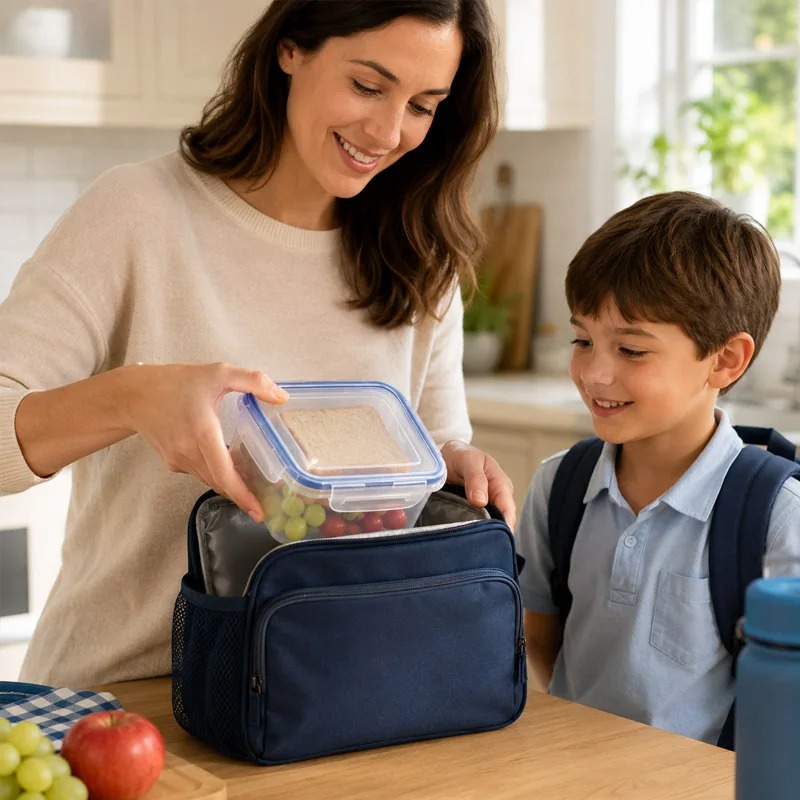 กล่องเก็บอาหารในตู้เย็น 4 ขนาด - Food Storage Lunch Box บทวิจารณ์และราคา