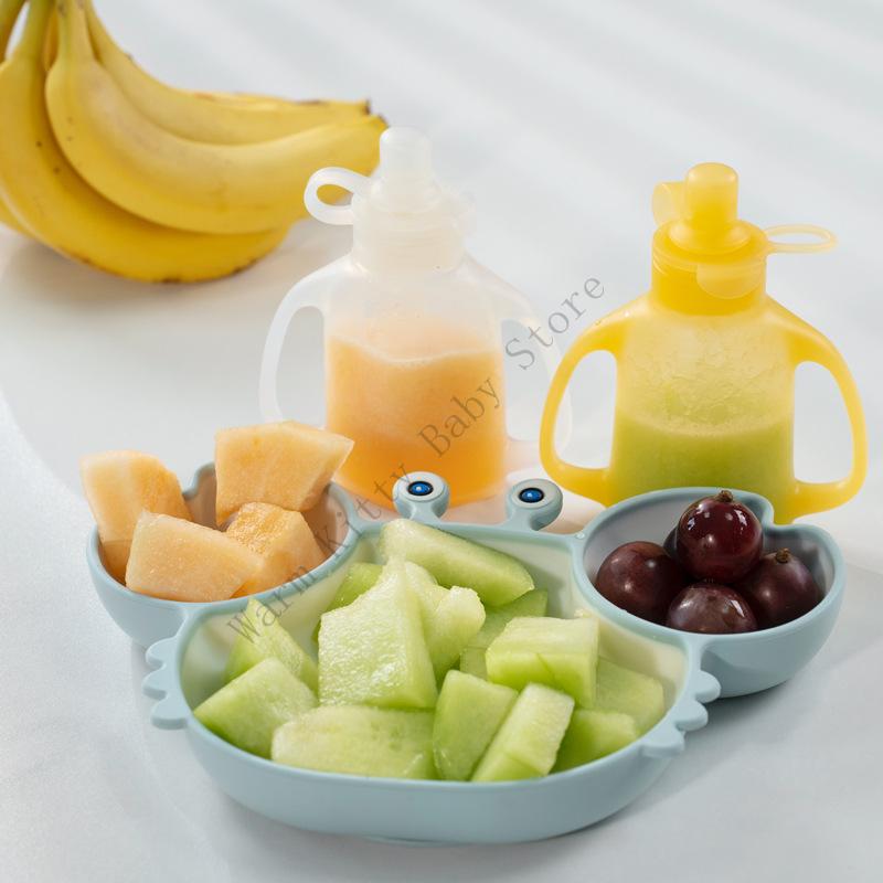 XXFE 110ML ภาชนะบรรจุอาหารเด็ก - Food Storage Silicone Bags บทวิจารณ์และราคา