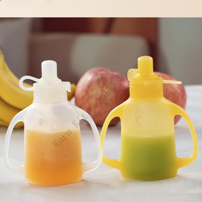XXFE 110ML ภาชนะบรรจุอาหารเด็ก - Food Storage Silicone Bags บทวิจารณ์และราคา