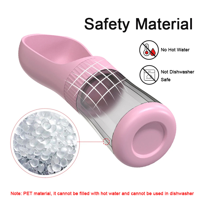 ขวดน้ำพกพาสำหรับสุนัขพร้อมภาชน - Food Storage Glass Box บทวิจารณ์และราคา