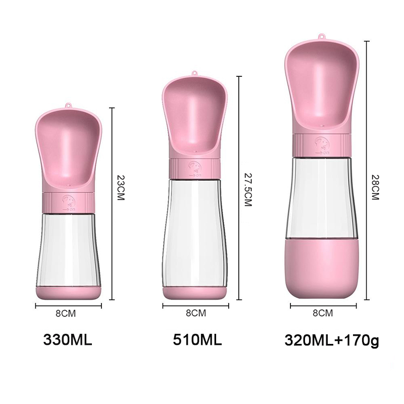 ขวดน้ำพกพาสำหรับสุนัขพร้อมภาชน - Food Storage Glass Box บทวิจารณ์และราคา