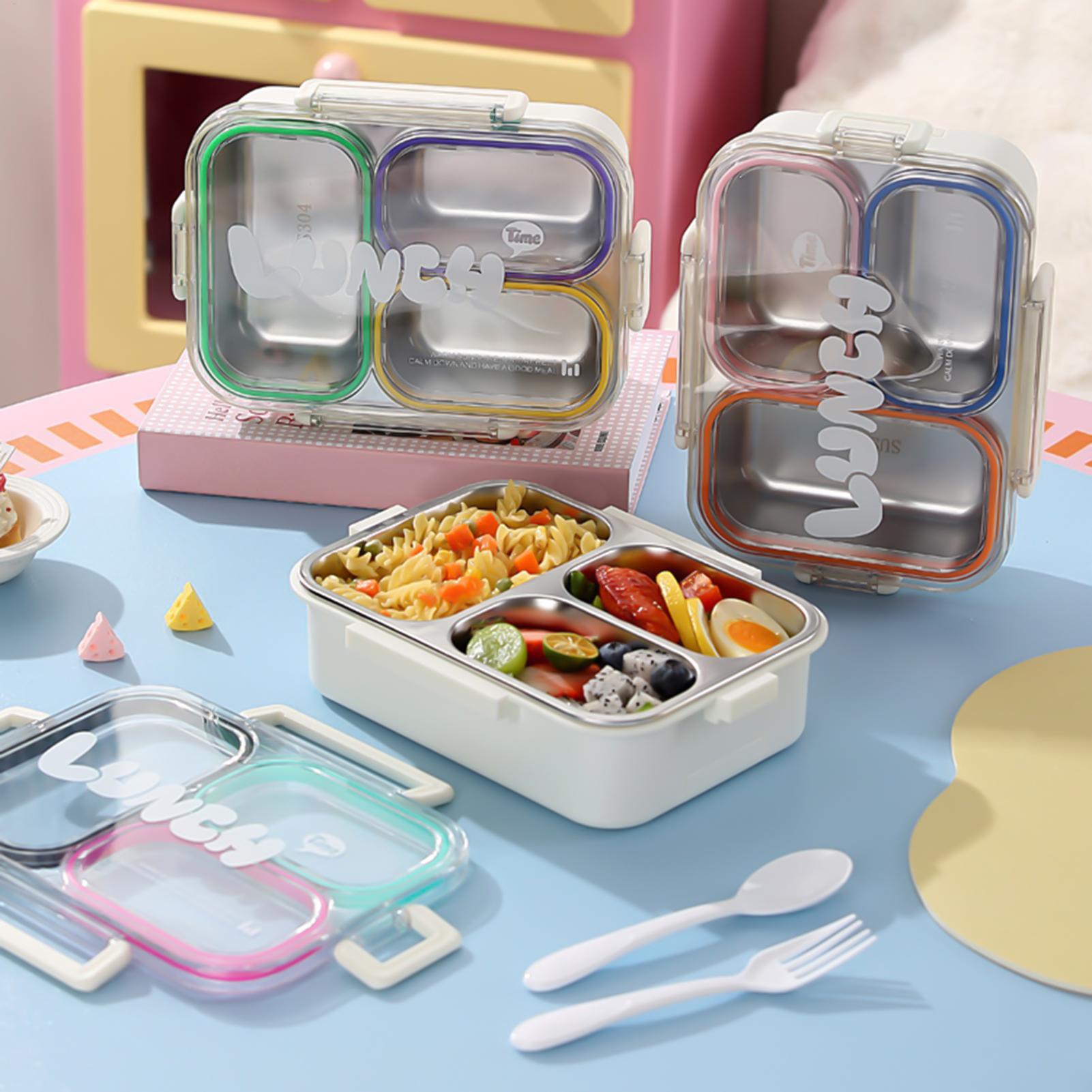 กล่องอาหารกลางวันสแตนเลส 3 ช่อ - Food Storage Underground บทวิจารณ์และราคา