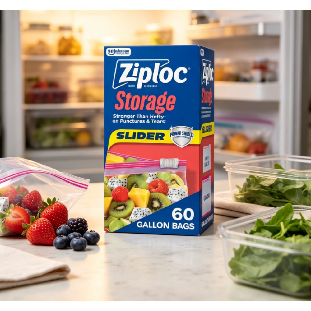 ซิปล็อค ®   ถุงเก็บอาหารแบบสไล - Food Storage Technology บทวิจารณ์และราคา