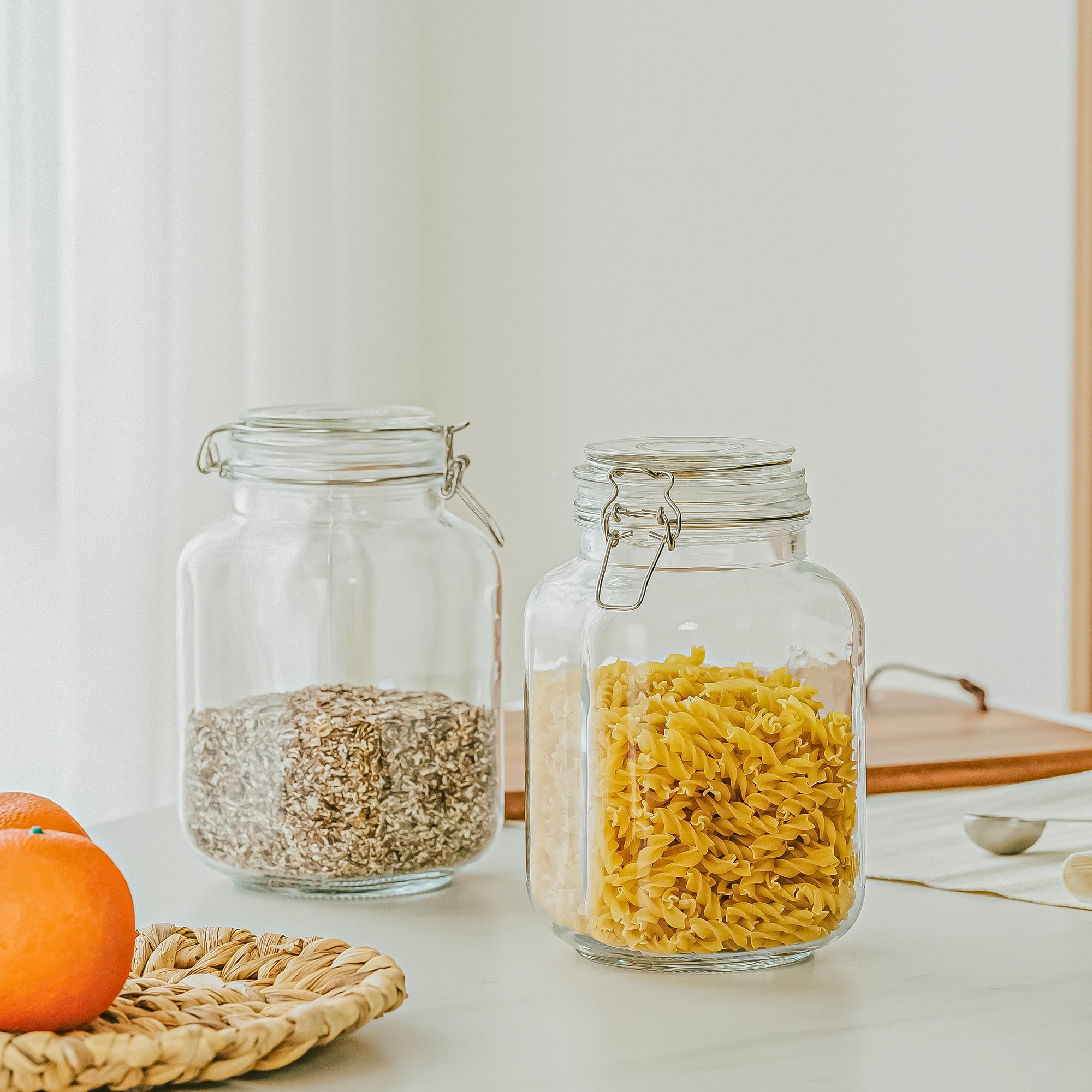 โหลแก้วสำหรับเก็บอาหารแบบปิดสน - Food Storage Containers Glass บทวิจารณ์และราคา