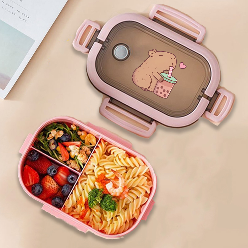 กล่องข้าวกลางวันลายคาปิบาร่า ล - Food Storage Equipment บทวิจารณ์และราคา