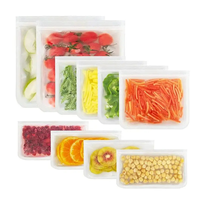ภาชนะเก็บอาหารซิลิโคน ถุงเก็บอ - Food Storage Silicone Bags บทวิจารณ์และราคา