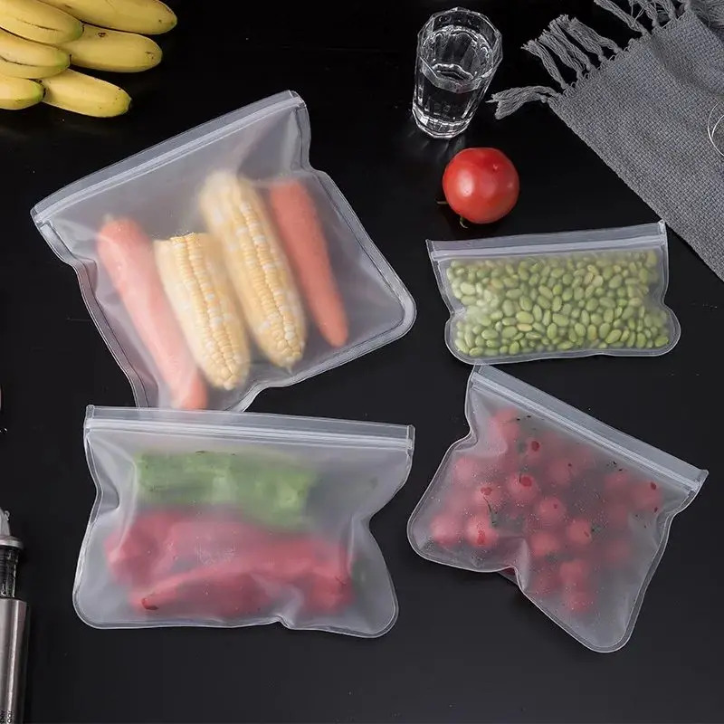 ภาชนะเก็บอาหารซิลิโคน ถุงเก็บอ - Food Storage Silicone Bags บทวิจารณ์และราคา