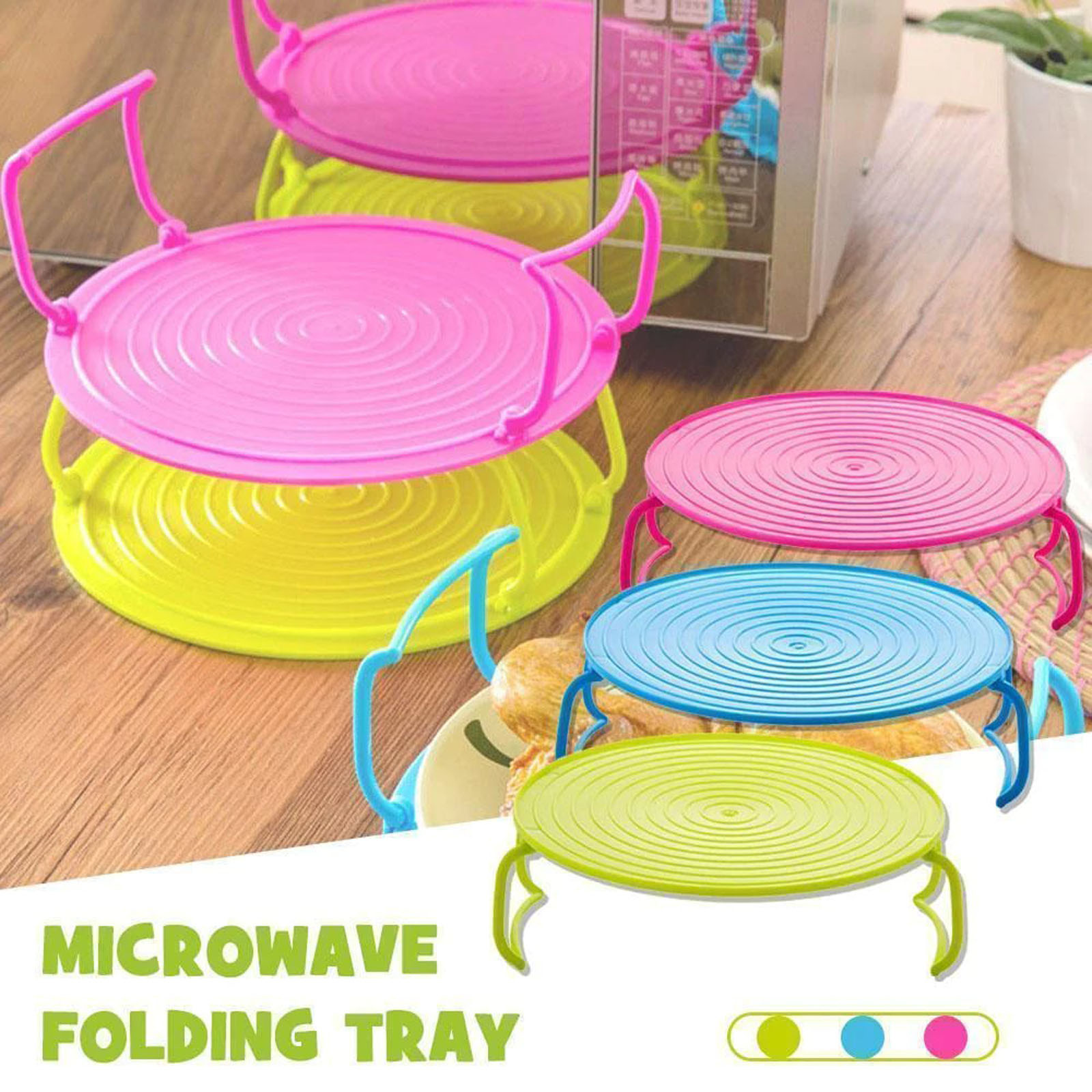 มัลติฟังก์ชั่ฉนวนความร้อนถาดRa - Food Storage Rack For Kitchen บทวิจารณ์และราคา