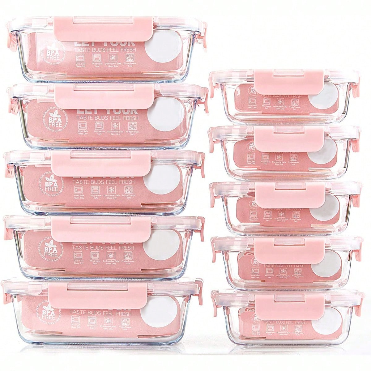 ชุดกล่องแก้วสำหรับเตรียมอาหาร  - Food Storage Equipment บทวิจารณ์และราคา