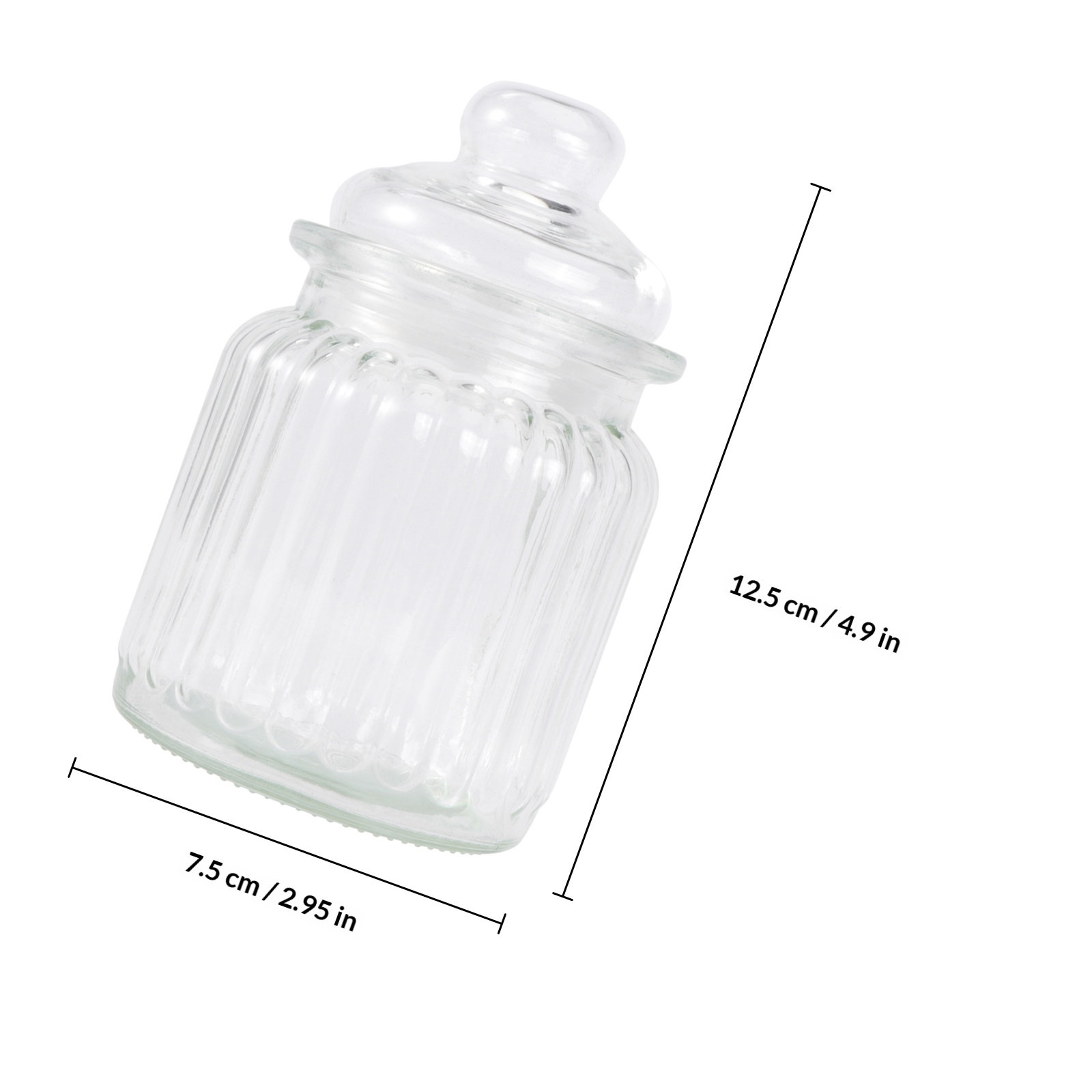 โหลแก้วเก็บอาหารแบบปิดสนิท 2 ช - Food Storage Jar Glass บทวิจารณ์และราคา