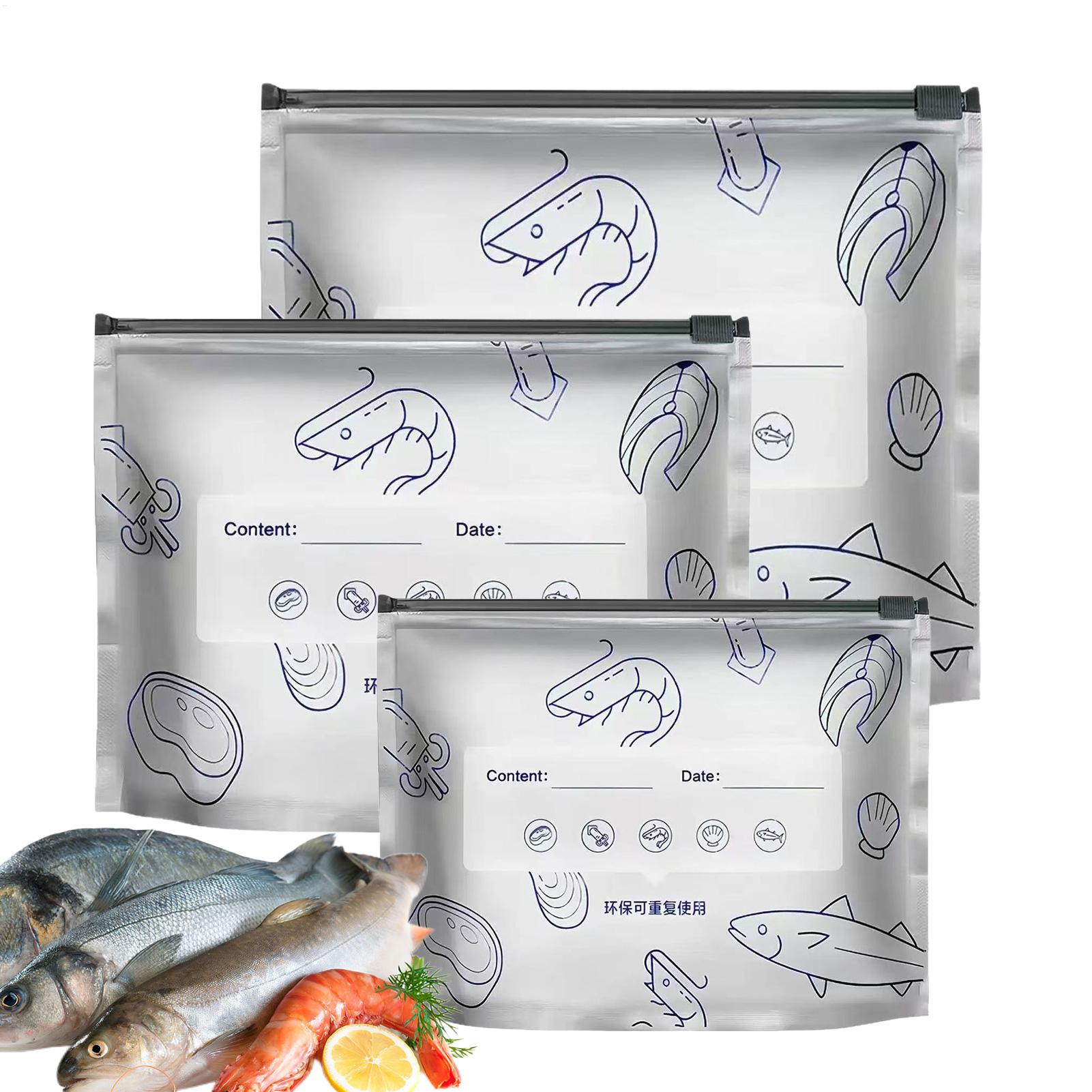 ถุงฟอยล์อลูมิเนียมใส่อาหาร 30  - Food Storage Ziploc Bags บทวิจารณ์และราคา